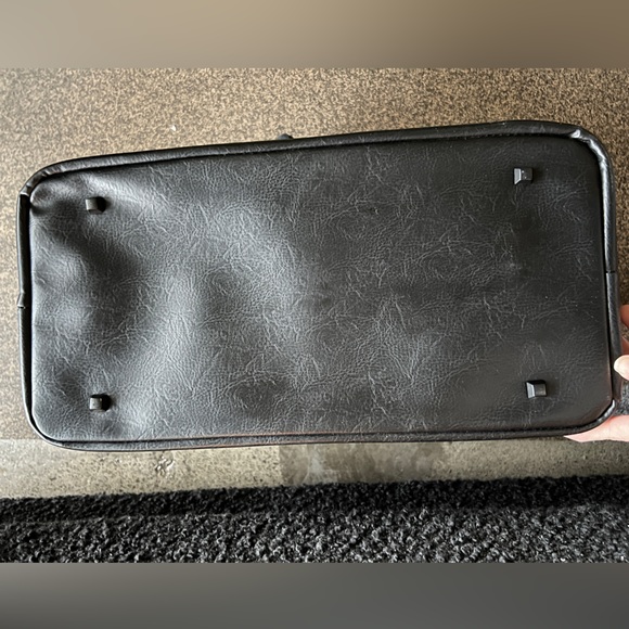 Beis The Convertible Mini Weekender in Black - Picture 10 of 10